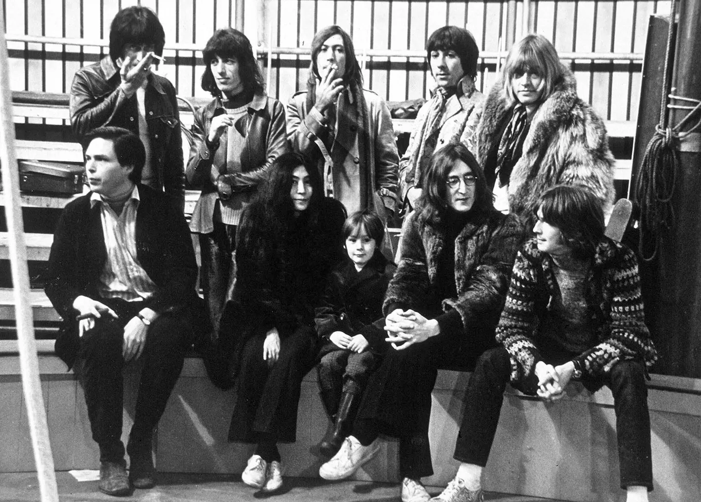 With The Beatles — Lindsay-Hogg directed four films, including the rooftop concert that became Let It Be.