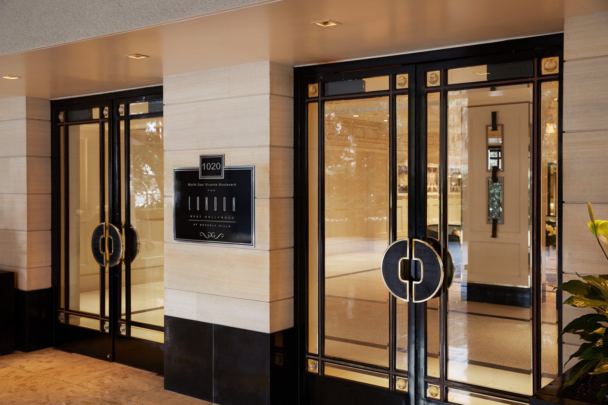 The London West Hollywood entrance
